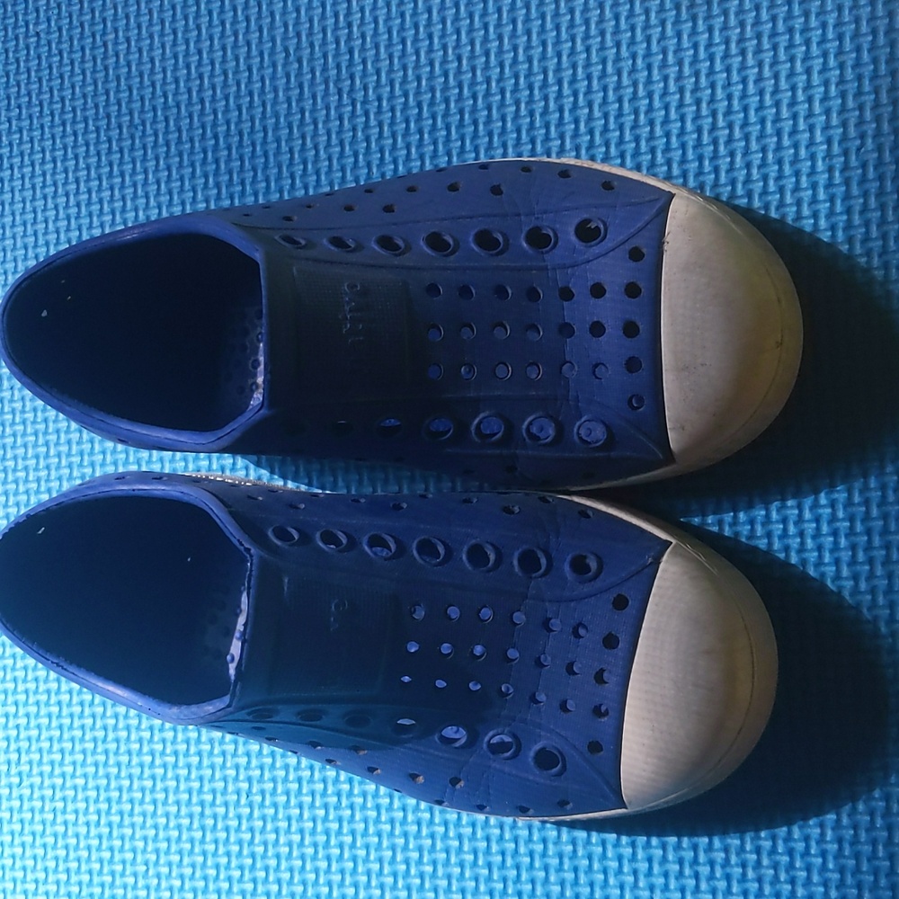 Native Shoes Kid Jefferson UV Blue size c10